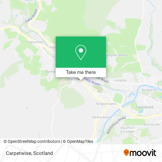 Carpetwise map