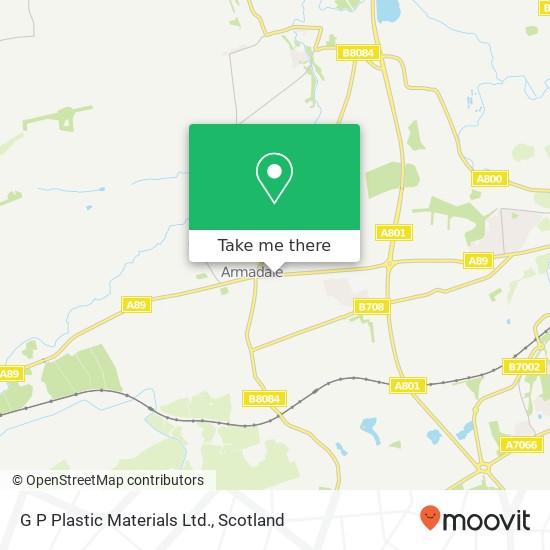 G P Plastic Materials Ltd. map