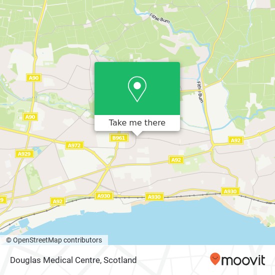 Douglas Medical Centre map