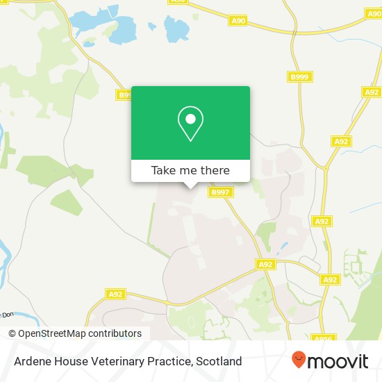 Ardene House Veterinary Practice map