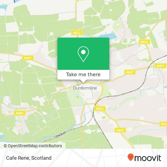Cafe Rene map
