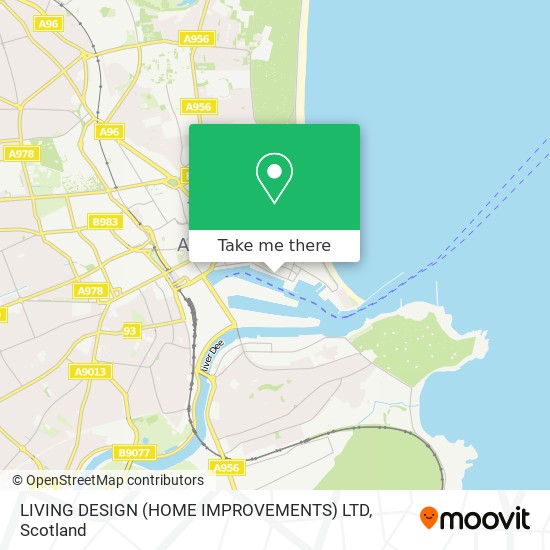 LIVING DESIGN (HOME IMPROVEMENTS) LTD map