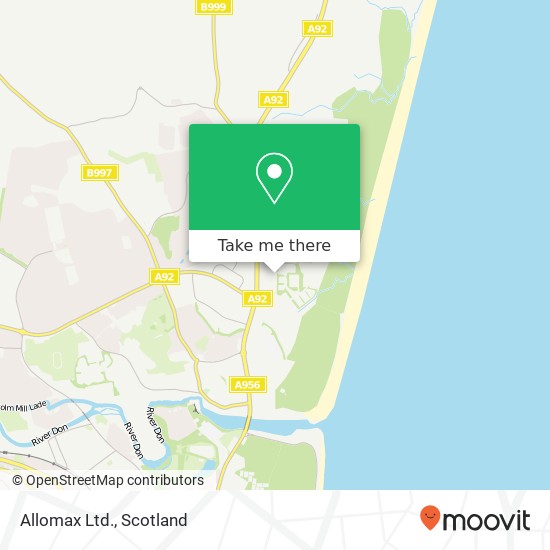 Allomax Ltd. map