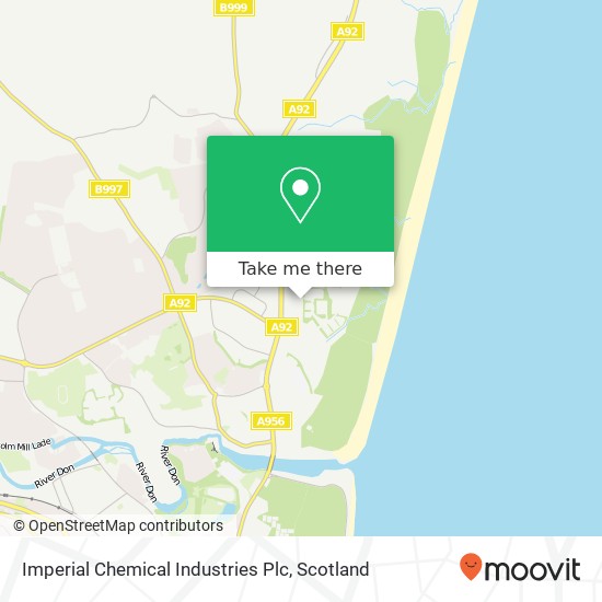 Imperial Chemical Industries Plc map