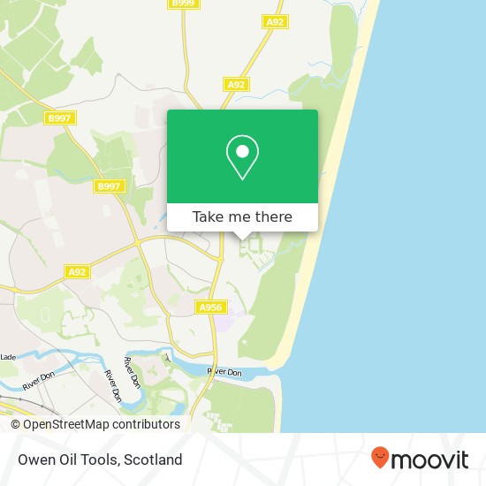 Owen Oil Tools map