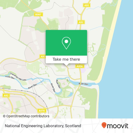 National Engineering Laboratory map