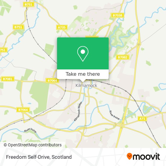 Freedom Self-Drive map