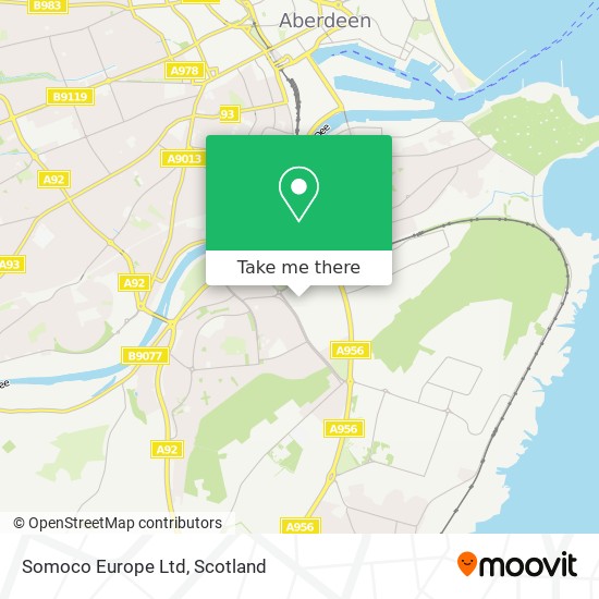 Somoco Europe Ltd map