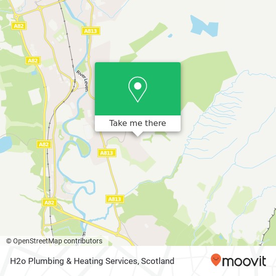 H2o Plumbing & Heating Services map