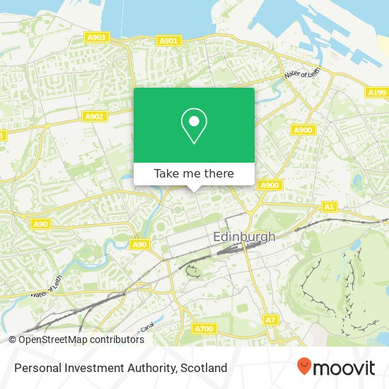 Personal Investment Authority map