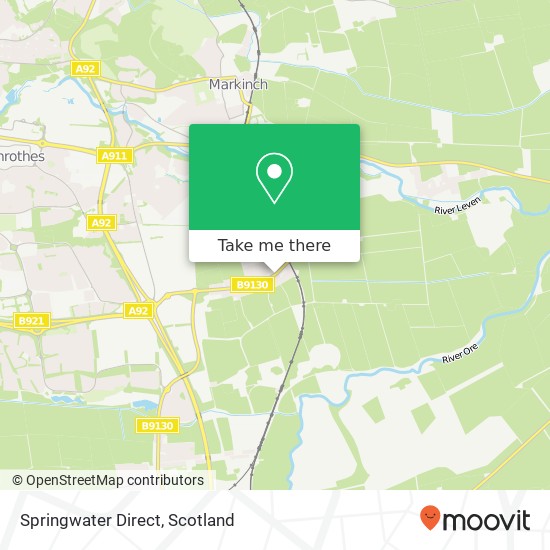 Springwater Direct map