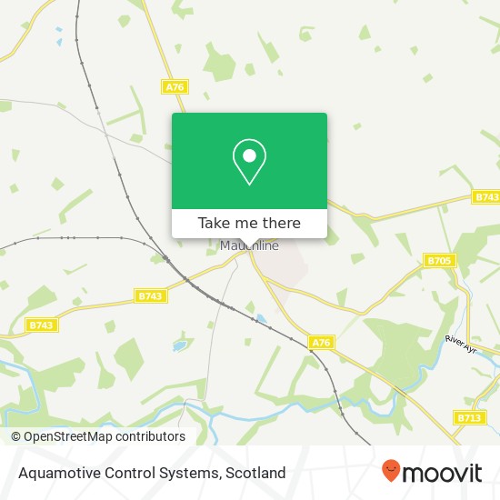 Aquamotive Control Systems map