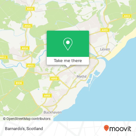 Barnardo's map