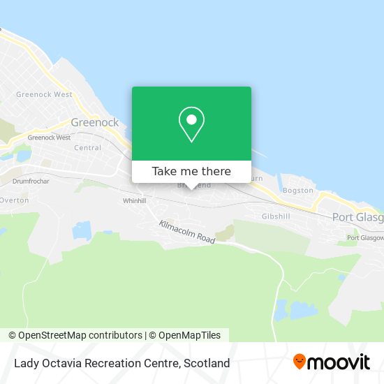 Lady Octavia Recreation Centre map