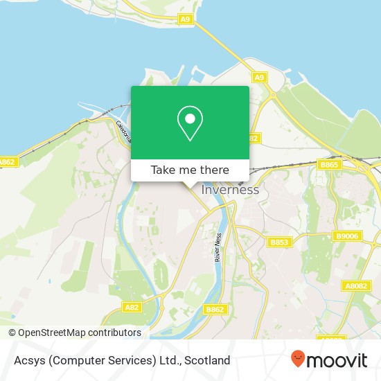 Acsys (Computer Services) Ltd. map