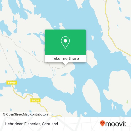 Hebridean Fisheries map