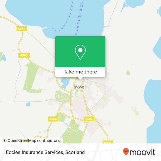 Eccles Insurance Services map