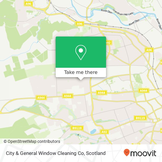 City & General Window Cleaning Co map
