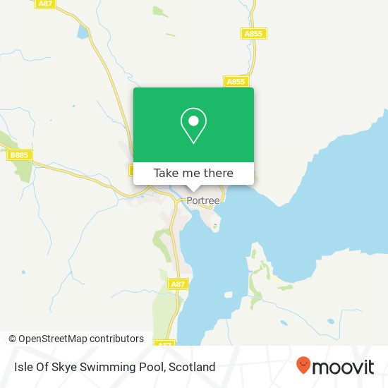 Isle Of Skye Swimming Pool map