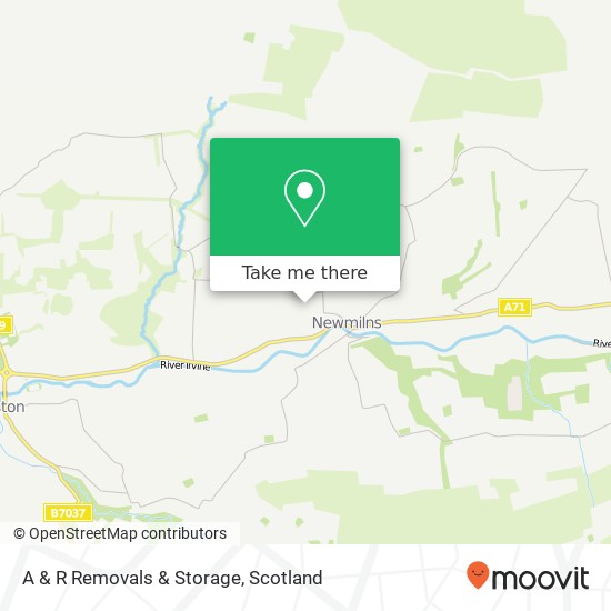 A & R Removals & Storage map