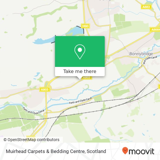 Muirhead Carpets & Bedding Centre map