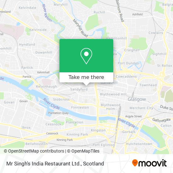 Mr Singh's India Restaurant Ltd. map
