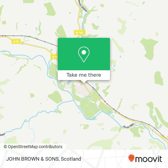 JOHN BROWN & SONS map