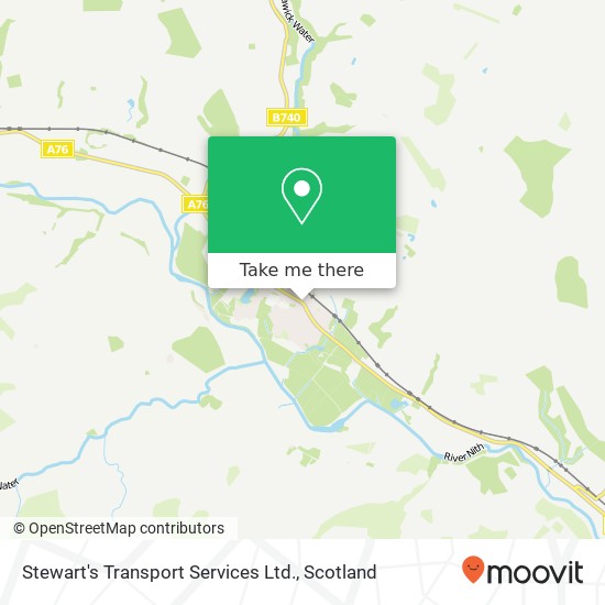 Stewart's Transport Services Ltd. map