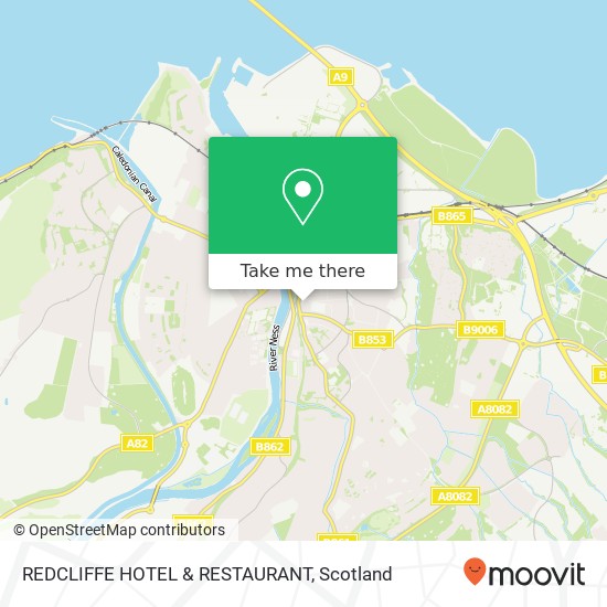 REDCLIFFE HOTEL & RESTAURANT map