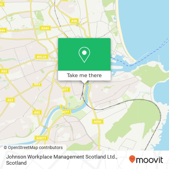 Johnson Workplace Management Scotland Ltd. map