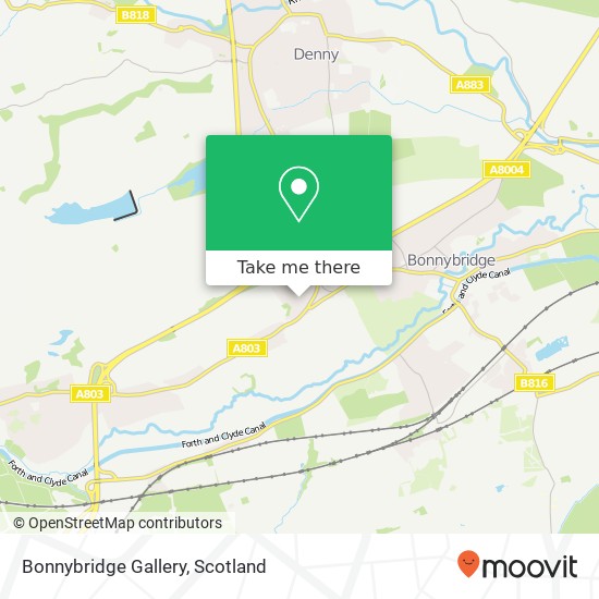 Bonnybridge Gallery map