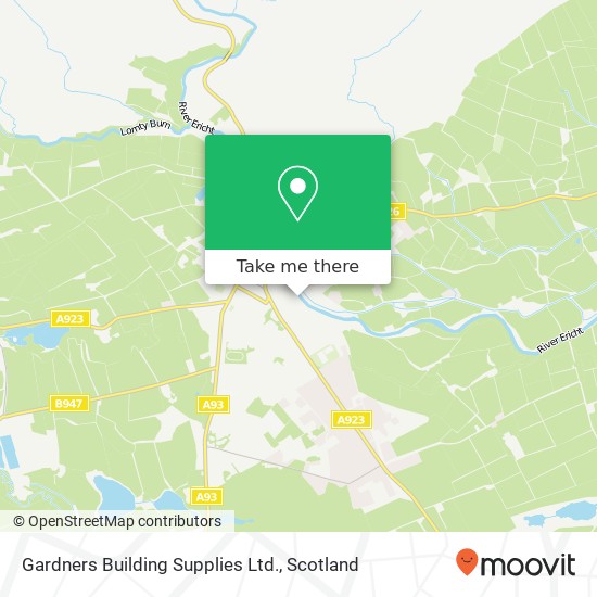 Gardners Building Supplies Ltd. map