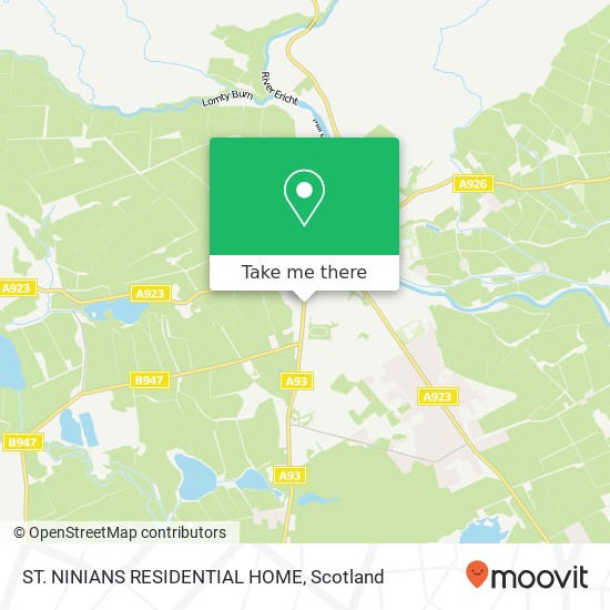 ST. NINIANS RESIDENTIAL HOME map