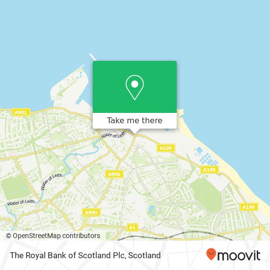 The Royal Bank of Scotland Plc map