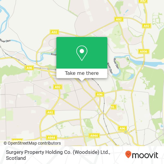 Surgery Property Holding Co. (Woodside) Ltd. map