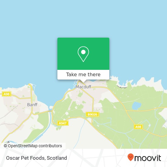 Oscar Pet Foods map