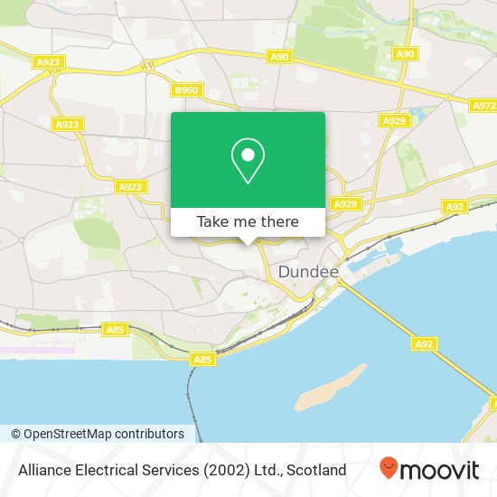 Alliance Electrical Services (2002) Ltd. map