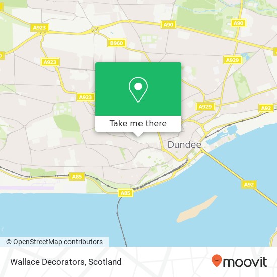 Wallace Decorators map