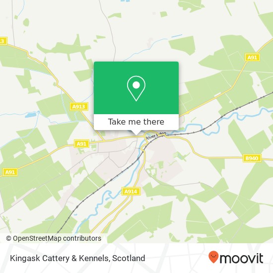 Kingask Cattery & Kennels map