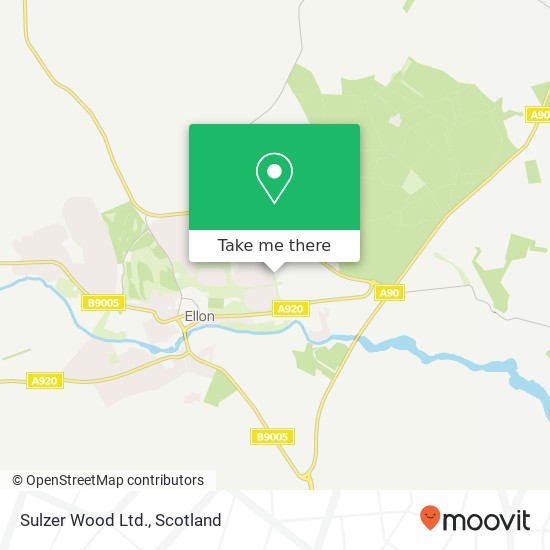Sulzer Wood Ltd. map