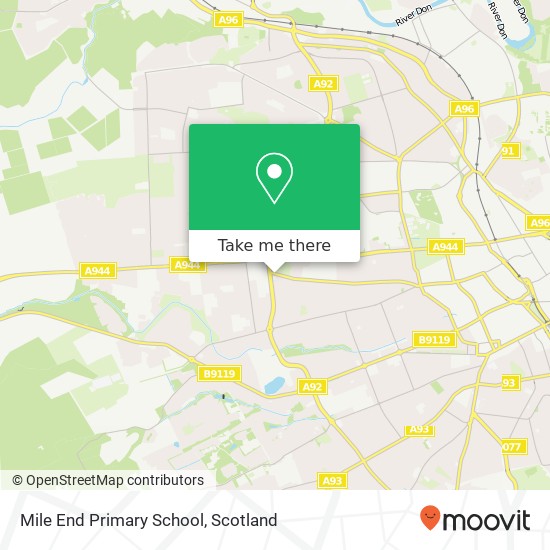 Mile End Primary School map