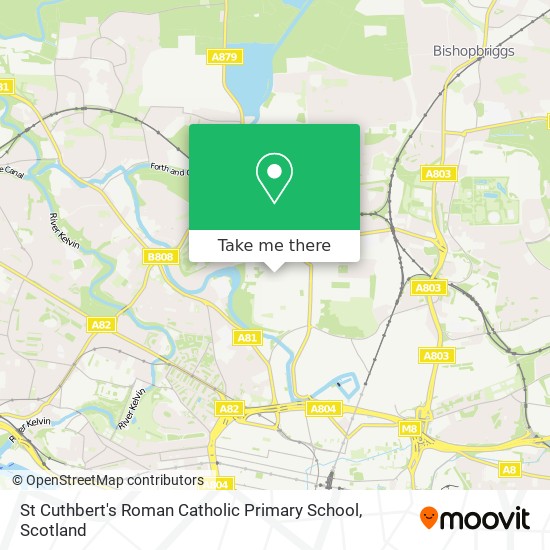 St Cuthbert's Roman Catholic Primary School map