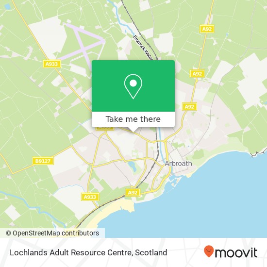 Lochlands Adult Resource Centre map