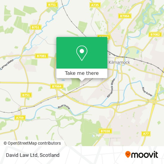 David Law Ltd map