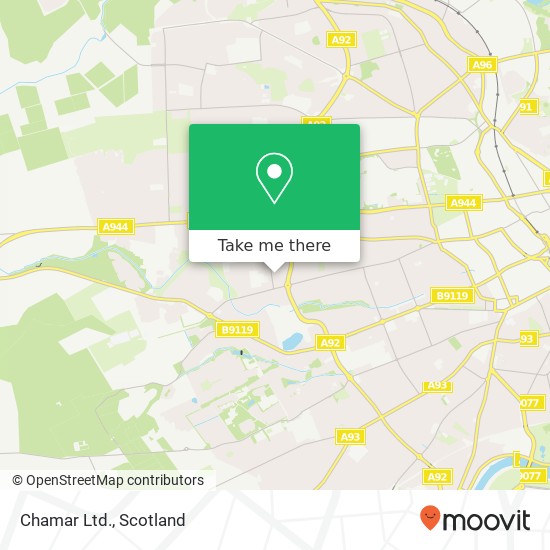 Chamar Ltd. map