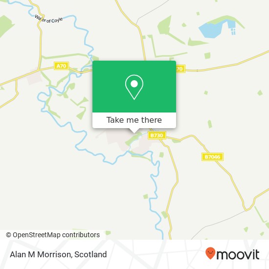 Alan M Morrison map