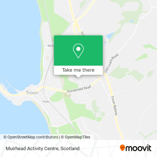 Muirhead Activity Centre map