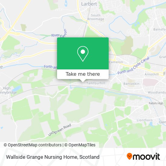 Wallside Grange Nursing Home map