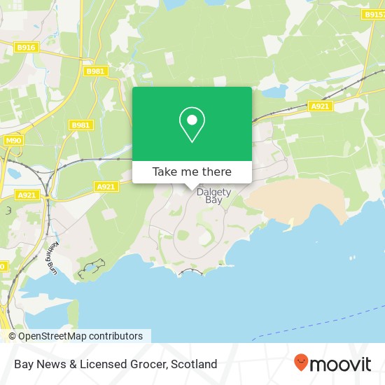 Bay News & Licensed Grocer map