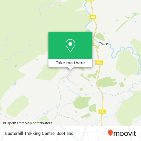 Easterhill Trekking Centre map